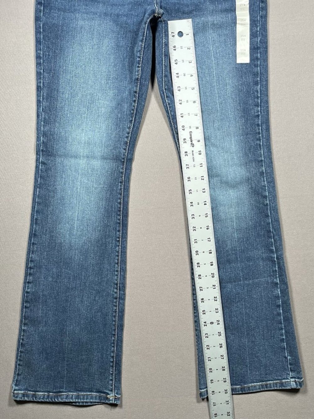 NWT Banana Republic Mid Rise Bootcut Medium Wash Jeans - Women Size 27/4 - Picture 12 of 12